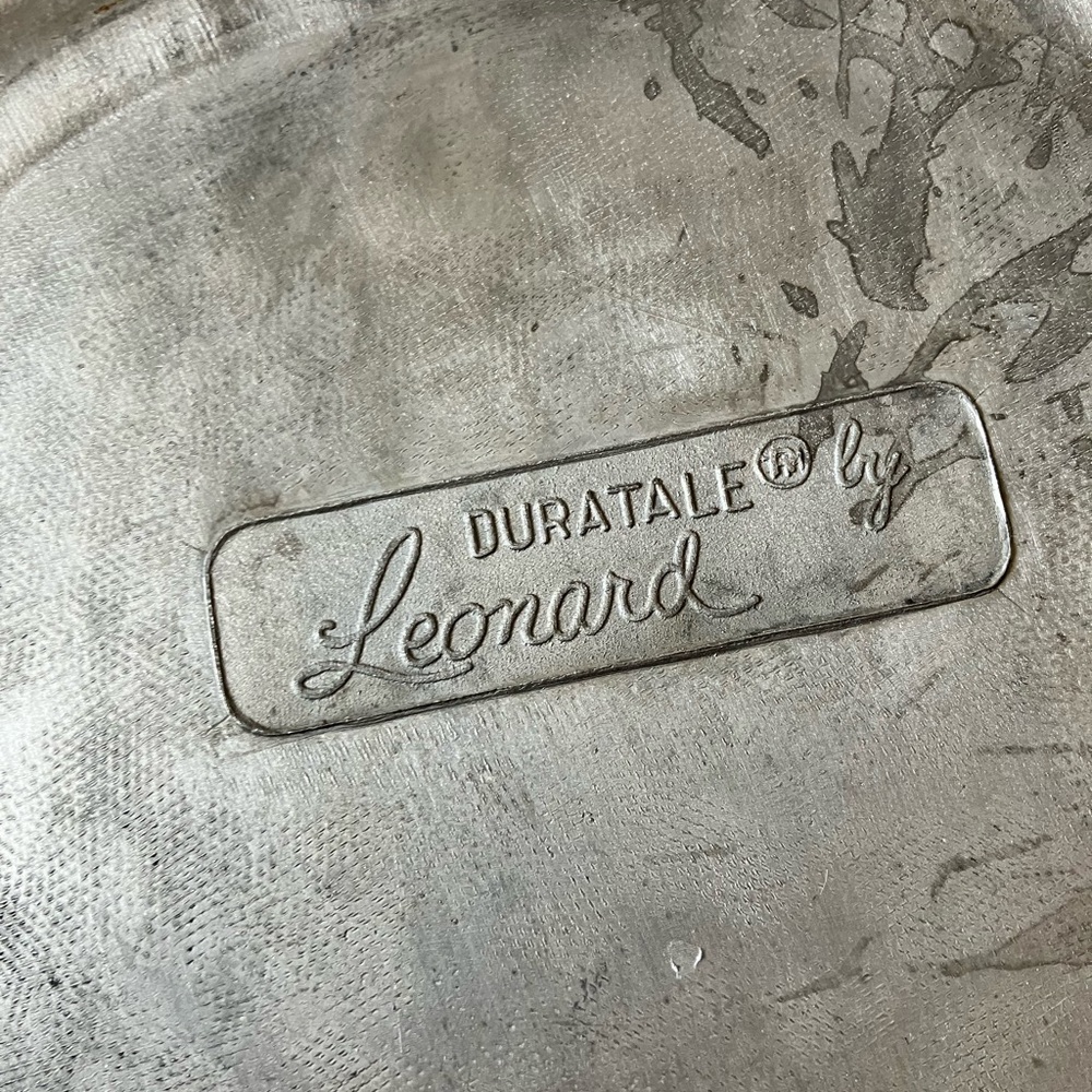Vintage 'Our Daily Bread' Decorative Bread Tray - Pewter Tone - Picture 3 of 3